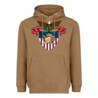 Toasted Coconut United States Military Academy West Point Heavyweight Hoodie - linhVisuals