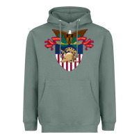 Sage United States Military Academy West Point Heavyweight Hoodie - linhVisuals