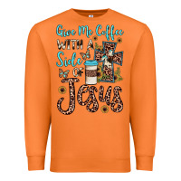 Carrot give me coffee with a side of jesus Premium Sweatshirt - JahusDesignShop