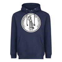 Navy University of Virginia Heavyweight Hoodie - linhVisuals