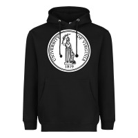 Black University of Virginia Heavyweight Hoodie - linhVisuals