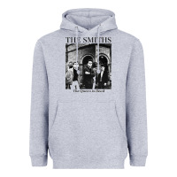 Heather Grey the smiths   friends Heavyweight Hoodie - linhVisuals