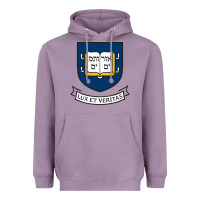 Lavender Yale University Heavyweight Hoodie - linhVisuals