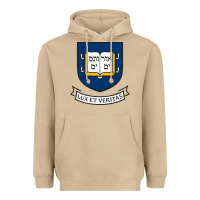 Mushroom Yale University Heavyweight Hoodie - linhVisuals