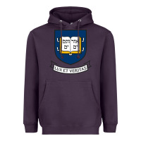 Plum Yale University Heavyweight Hoodie - linhVisuals