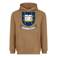 Toasted Coconut Yale University Heavyweight Hoodie - linhVisuals