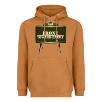 Meerkat front toward enemy distressed claymore mine military Heavyweight Hoodie - linhVisuals