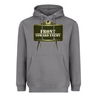 Storm front toward enemy distressed claymore mine military Heavyweight Hoodie - linhVisuals