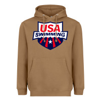 Toasted Coconut swimming team Heavyweight Hoodie - linhVisuals