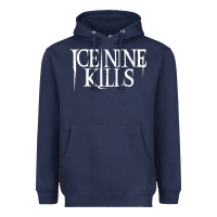 Navy ice nine kills Heavyweight Hoodie - linhVisuals