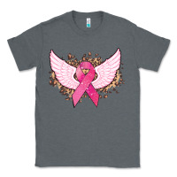 Cancer Ribbon Angel Wings Cancer Awareness Classic Tee | Teevron