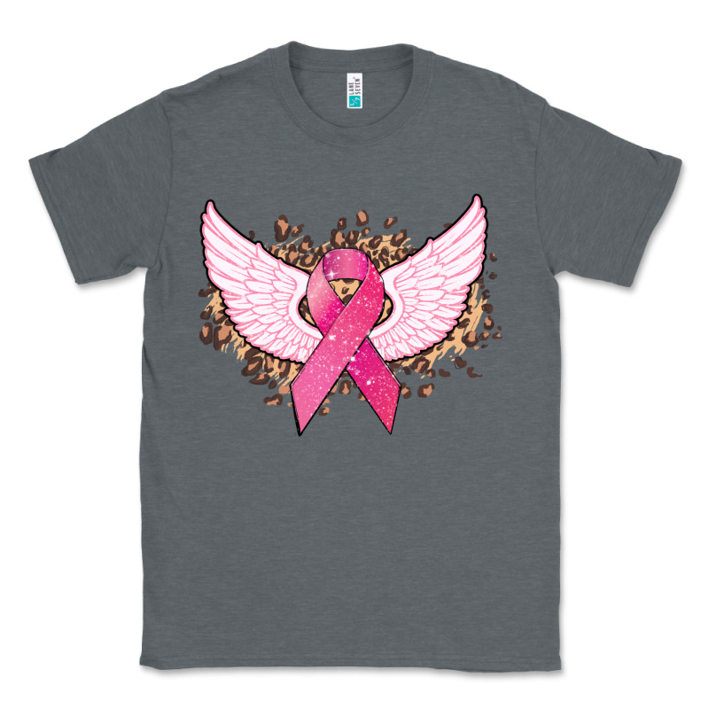Cancer Ribbon Angel Wings Cancer Awareness Classic Tee by HowdyJamesFarm | Teevron