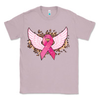 Lilac Cancer ribbon angel wings Cancer Awareness Classic Tee - HowdyJamesFarm