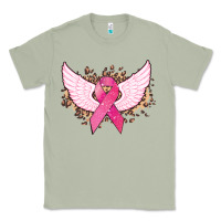 Matcha Cancer ribbon angel wings Cancer Awareness Classic Tee - HowdyJamesFarm