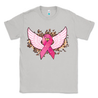 Moon Dust Cancer ribbon angel wings Cancer Awareness Classic Tee - HowdyJamesFarm