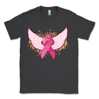 Smoke Cancer ribbon angel wings Cancer Awareness Classic Tee - HowdyJamesFarm