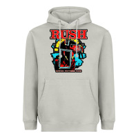 Moon Dust RUSH MUSIC Heavyweight Hoodie - linhVisuals