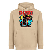 Mushroom RUSH MUSIC Heavyweight Hoodie - linhVisuals