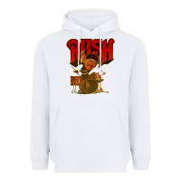 White rush neil 10 Heavyweight Hoodie - linhVisuals