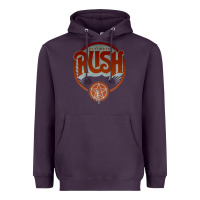 Plum RUSH TOUR Heavyweight Hoodie - linhVisuals