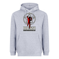 Heather Grey rush TOUR 1981 Heavyweight Hoodie - linhVisuals