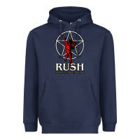 Navy rush TOUR 1981 Heavyweight Hoodie - linhVisuals