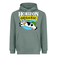 Sage horizon organic milk Heavyweight Hoodie - linhVisuals