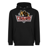 Black cougars, kokomo education Heavyweight Hoodie - linhVisuals