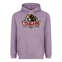 Lavender cougars, kokomo education Heavyweight Hoodie - linhVisuals