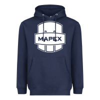 Navy Mapex Drum Heavyweight Hoodie - linhVisuals