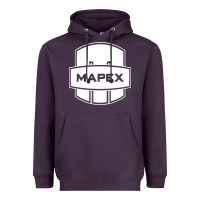 Plum Mapex Drum Heavyweight Hoodie - linhVisuals