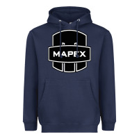 Navy Mapex Drums Heavyweight Hoodie - linhVisuals