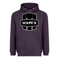 Plum Mapex Drums Heavyweight Hoodie - linhVisuals