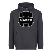 Smoke Mapex Drums Heavyweight Hoodie - linhVisuals