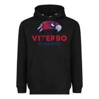 Black v-h4wks, viterbo, education Heavyweight Hoodie - linhVisuals