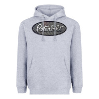 Heather Grey Peterbilt Trucks Heavyweight Hoodie - linhVisuals