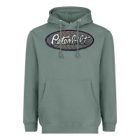 Sage Peterbilt Trucks Heavyweight Hoodie - linhVisuals