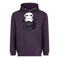 Plum baymax in pocket [tb] Heavyweight Hoodie - linhVisuals