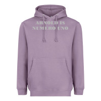 Lavender arnold is numero uno Heavyweight Hoodie - linhVisuals