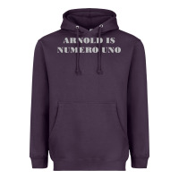 Plum arnold is numero uno Heavyweight Hoodie - linhVisuals