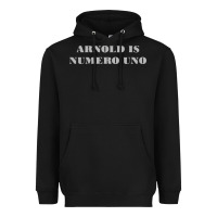 Black arnold is numero uno Heavyweight Hoodie - linhVisuals