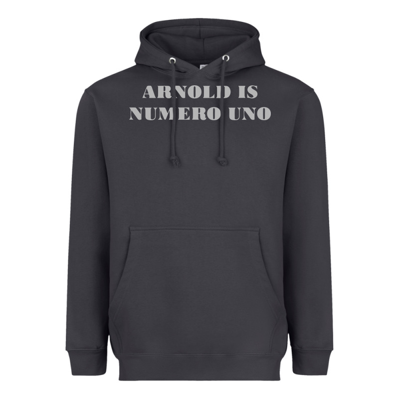 Arnold Is Numero Uno Heavyweight Hoodie by linhVisuals | Teevron