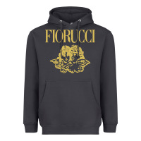 Smoke fiorucci Heavyweight Hoodie - linhVisuals