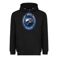 Black emory eagles Heavyweight Hoodie - linhVisuals
