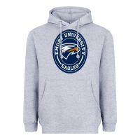 Heather Grey emory eagles Heavyweight Hoodie - linhVisuals