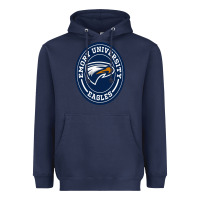 Navy emory eagles Heavyweight Hoodie - linhVisuals