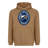 Toasted Coconut emory eagles Heavyweight Hoodie - linhVisuals