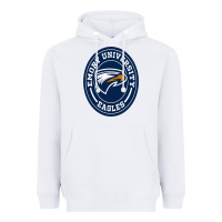 White emory eagles Heavyweight Hoodie - linhVisuals