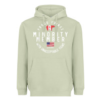 Matcha proud member of small fringe minority with unacceptable view t shirt Heavyweight Hoodie - linhVisuals