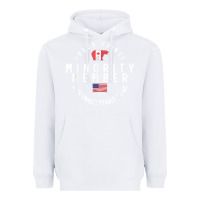 White proud member of small fringe minority with unacceptable view t shirt Heavyweight Hoodie - linhVisuals